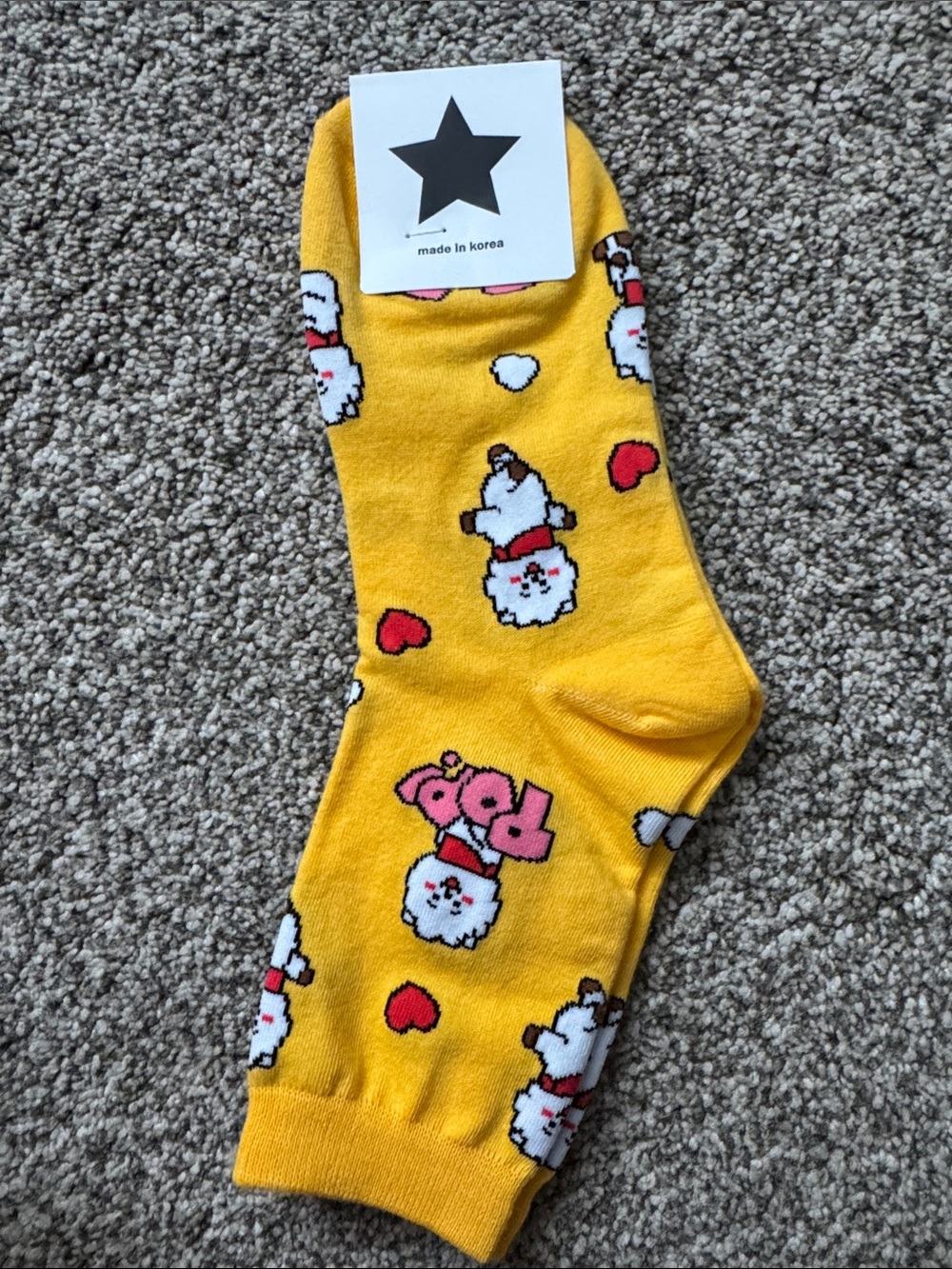 BTS RJ (Jin) socks